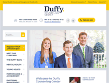 Tablet Screenshot of duffycounseling.com